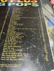 100 PLUS BIG POPS PIANO/VOCAL/ORGAN/CHORDS MUSIC BOOK 1974