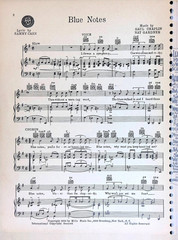Blue Notes Sheet Music Connie&rsquo;s Hot Chocolates Of 1936 Harlem Musical Revue