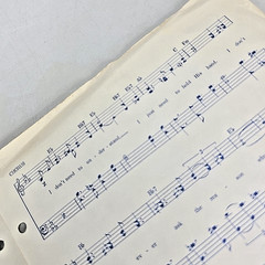 I Don&rsquo;t Need to Understand Sheet Music Shaped Note 1964 Lyrics Chords Crocker Vt