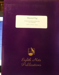 Trombone Trio Musical Tag by Kenin Kaisershot New Retail $10.00