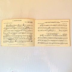 Vintage « 101 for Band » Sheet Music Book Charles Hansen 2nd Eb Alto Saxophone