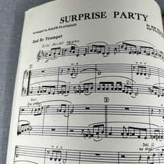 Surprise Party by Hilliard and Bishop Sheet Music Piano Trumpet Sax