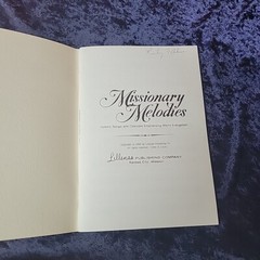 MISSIONARY MELODIES Emphasizing World Evangelism LILLENAS Song Book 1966 PB