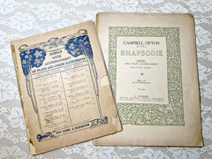 Vintage Lot of 2 G. Schirmer Sheet Music 1901 & 1913 (Lot #2)