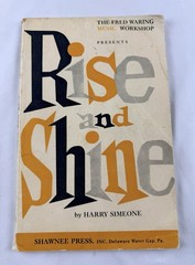 Rise and Shine Harry Simeone Two Part Choral Sheet Music Book Shawnee Press 1960