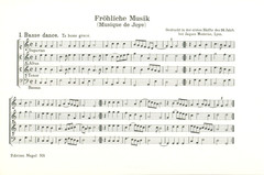Frohliche Musik 16th Century Dance 4 Part Recorder 1970 Moderne Giesbert Nagel
