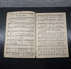 Twice 55 Community Songs No. 2 The Green Book C.C. Birchard Boston 1917 Antique