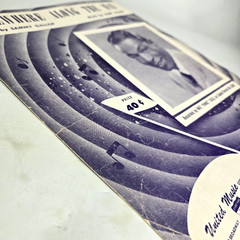 Somewhere Along the Way 1952 Sheet Music Piano Lyrics Chord Gallop Nat King Cole