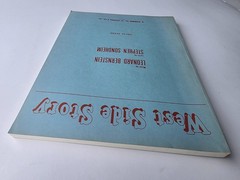 WEST SIDE STORY Vocal Score by Bernstein Sondheim Schirmer Chappell 1957 Ed 2310