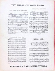 Linda Belle Sheet Music J. Emilus Bliven 1904 Large Format Denver CO Publisher