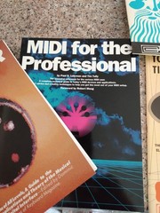 Collection of various Music instruction books