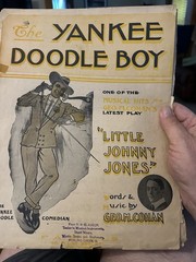 BB 1904 Geo. Cohan Music Revue Sheet Music LITTLE JOHNNY JONES Yankee Doodle
