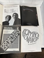 Vintage Music Book Lot of 6 Piano Vocal Guitar
