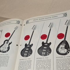 Original Vox Musical Instruments Catalog 1968 Beatles Cover Used From Music Shop