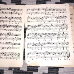Lot Of 10 Vintage Piano Scores And Studies. Condition Varies