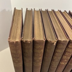 The World&rsquo;s Best Music Instrumental & Vocal 1904 Book Set Volumes 1-8 *READ*