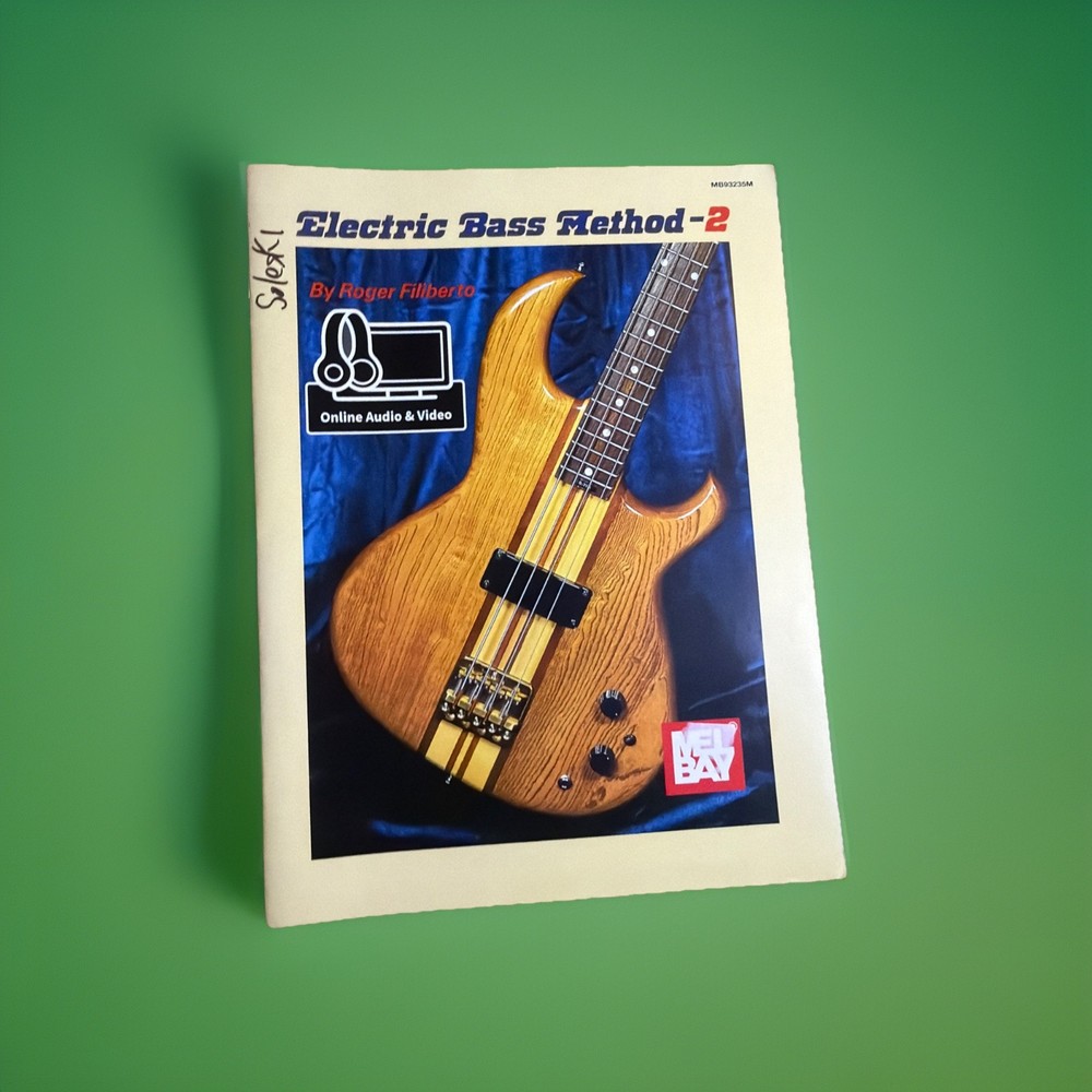 Electric Bass Method Volume 2 by roger-filiberto With Online Access Very Good