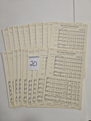 Lot of 120 Augsburg Choral Choir Sheet Music SATB Vtg Religious Various Church