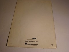 Aerosmith What It Takes Sheet Music 1989 Piano Vocal Guitar 10 pages 1989