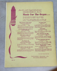 Organ Transcriptions of Favorite Hymns by Clarence Kohlmann 1945 Sheet Music