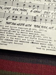 Vtg Musical Play SongBook Lot Of 5 Tams Witmark Music Books