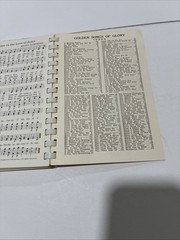 1976 Golden Songs Of Glory Stamps, Baxter Songbook Shape, Note Edition