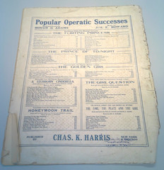 1898 Sheet Music « Dance Of The Demon » and « Prince Of To Night »