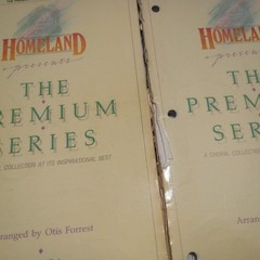 LOT OF 15 Southern Gospel Music Songbooks Homeland Presents Choral SATB 10 Songs