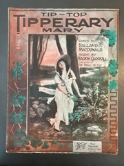Over 30 UNFRAMED pieces of sheet music all dedicated to “Mary”. Some of the art