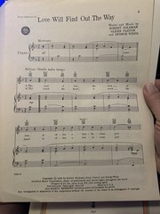 O 1959 Stage Musical sheet music FIRST IMPRESSIONS ‘Find Out The Way’