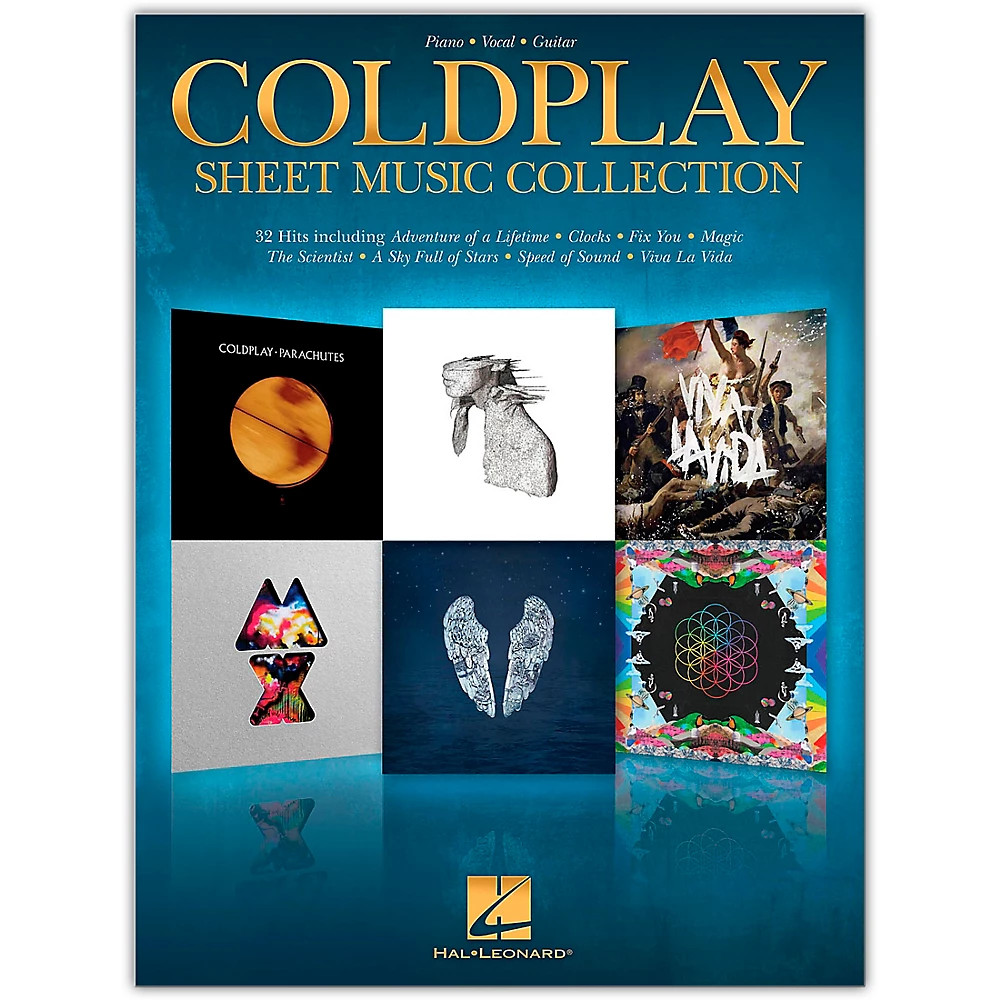 Hal Leonard Coldplay Sheet Music Collection PianoVocalGuitar Songbook
