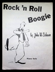 Sheet Music ROCK &lsquo;N ROLL BOOGIE Piano Solo by John W Schaum ©1956