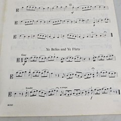 First Solos For The Viola Player & Piano Sheet Music Book Schirmer 1969 Vintage