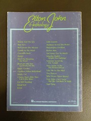 Elton John Anthology Song Book – Easy Piano Vocals Guitar Rock – Hal Leonard