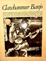 Clawhammer Banjo Miles Krassen 1974 Oak Publications Tablature Book w/Flexi