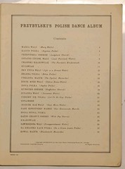 Przybylski&rsquo;s Polish Dance Album Song Book for Piano Violin Accordion 1937