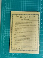 Vintage Sheet Music Book Schumann Opus 42 Women&rsquo;s Life & Love High Voice c1939