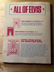 Elvis, Elvis, Elvis 48 World-Wide Golden Hits Music Book/Vocal Piano Guitar