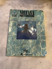Nirvana Nevermind Sheet Music Tabulature Rock Hal Leonard HL00694883 Vintage