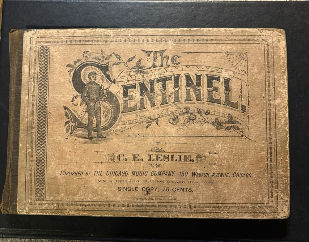 1885 The Sentinel Music Choral Book