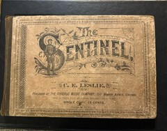 1885 The Sentinel Music Choral Book