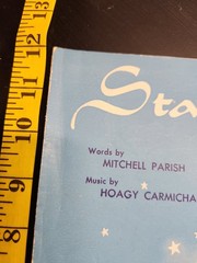 Star Dust Sheet Music P/V/G Hoagy Carmichael Mills Music 1929