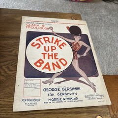 Soon ( Strike Up the Band) Sheet Music George & Ira Gershwin 1929