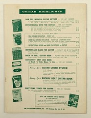 Ronny Lee&rsquo;s Rock &lsquo;n&rsquo; Roll Shindig for Guitar 1966 Sheet Music, Including Surf