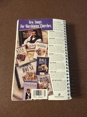 Hosanna! Music Praise Worship Songbook 9 Choruses Hymns 1995 Spiral Bound