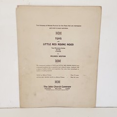Antique 1924 Waltz of the Paper Dolls Piano Sheet Music by Mathilde Bilbro