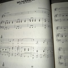 Easy Piano Songbook Broadway Memory Plus 15 Broadway Hits Dan Fox 1984 VG Cond A