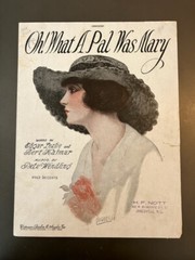 Over 30 UNFRAMED pieces of sheet music all dedicated to “Mary”. Some of the art