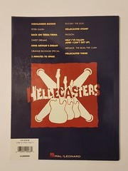 THE HELLECASTERS Music Book THE RETURN OF THE HELLECASTERS Songbook Tablature