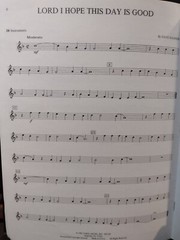 Trumpet Clarinet Bb Songbook Easy Instrumental Solos Book 7 Inspirational Fav VG